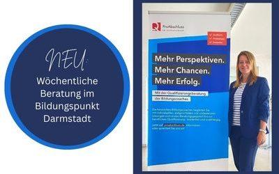 Bildungscoach mit wöchentlicher Sprechstunde